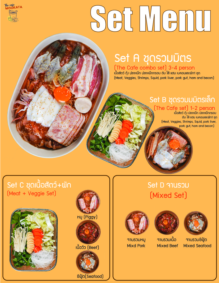 The Cafe Mookata Ari menu 1