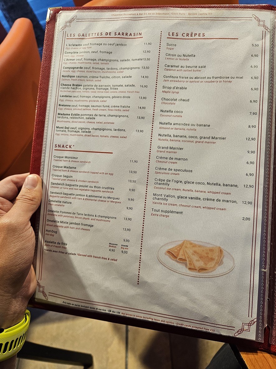 Chouchou menu 2