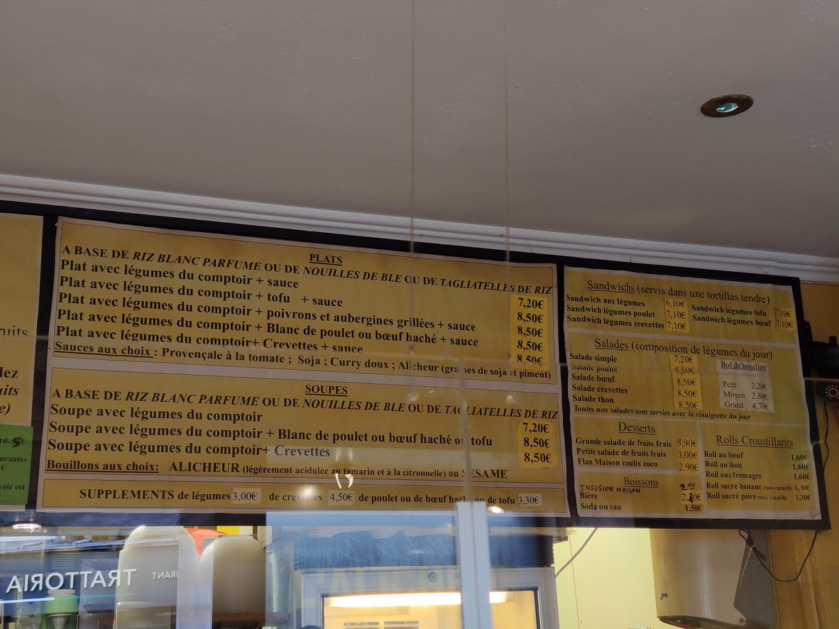L'Alicheur menu 1