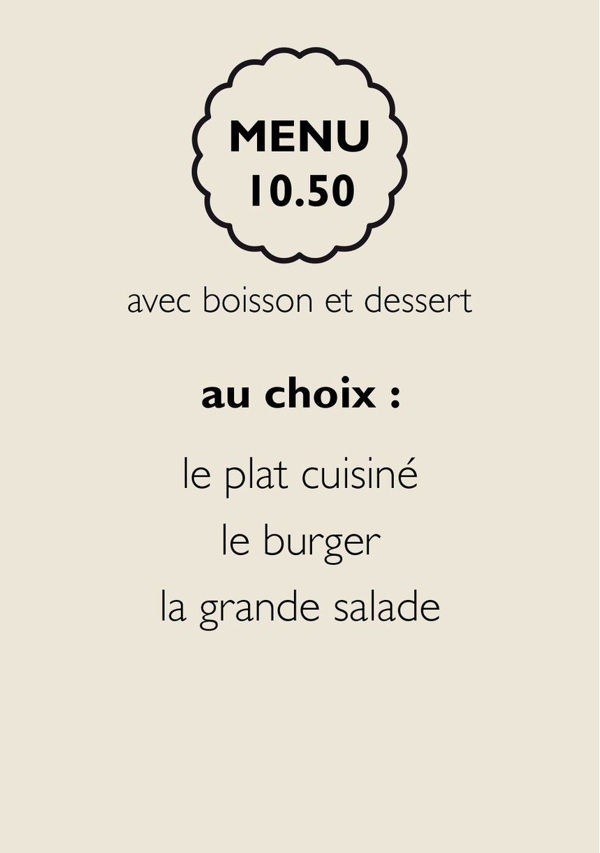Berthe Boulangerie Pâtisserie Paris 13 (Service traiteur) menu 3