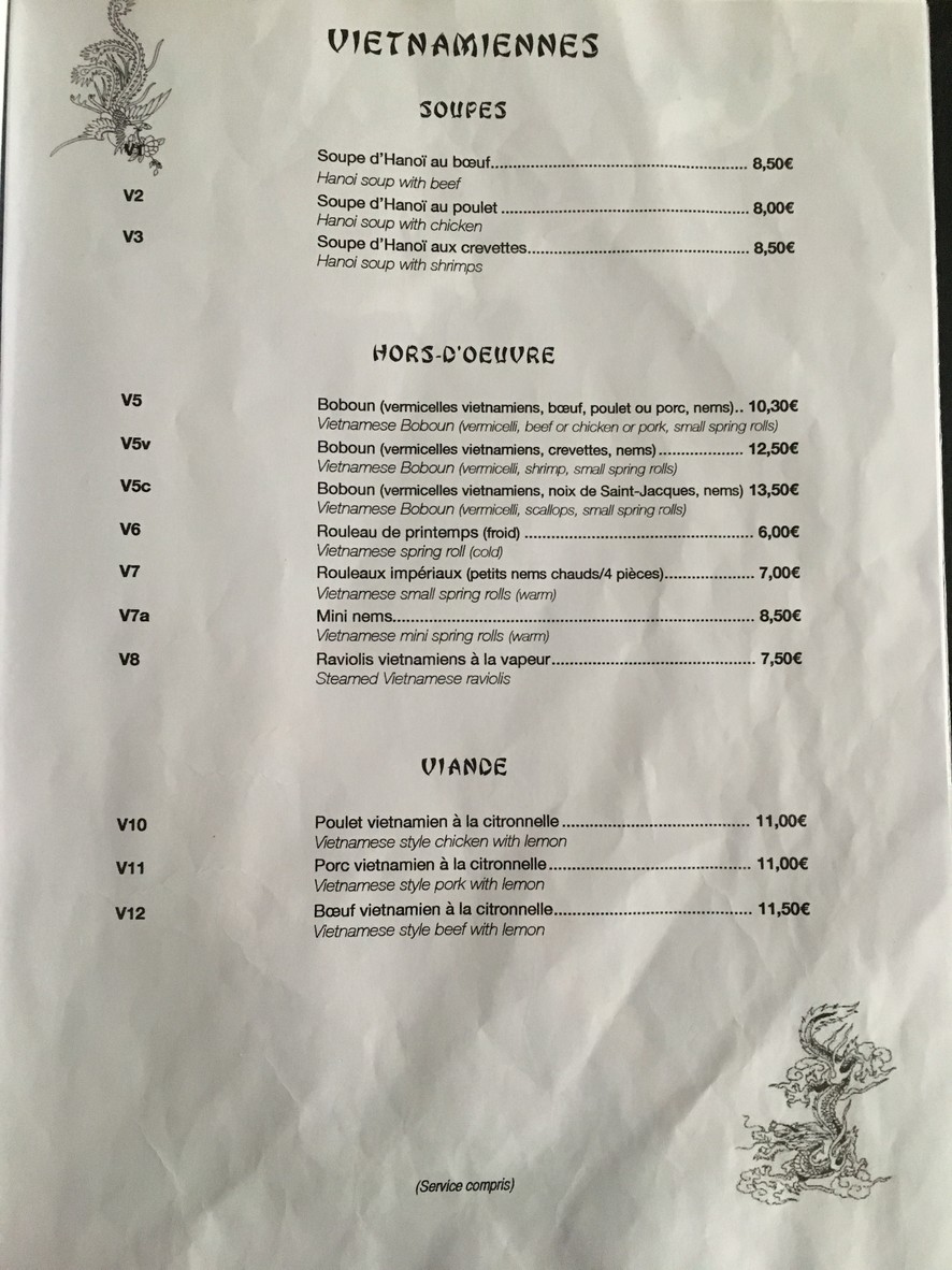 Phou Khet menu 5
