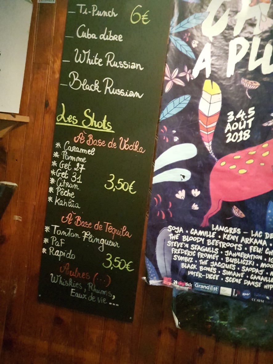 Le Dellys menu 3