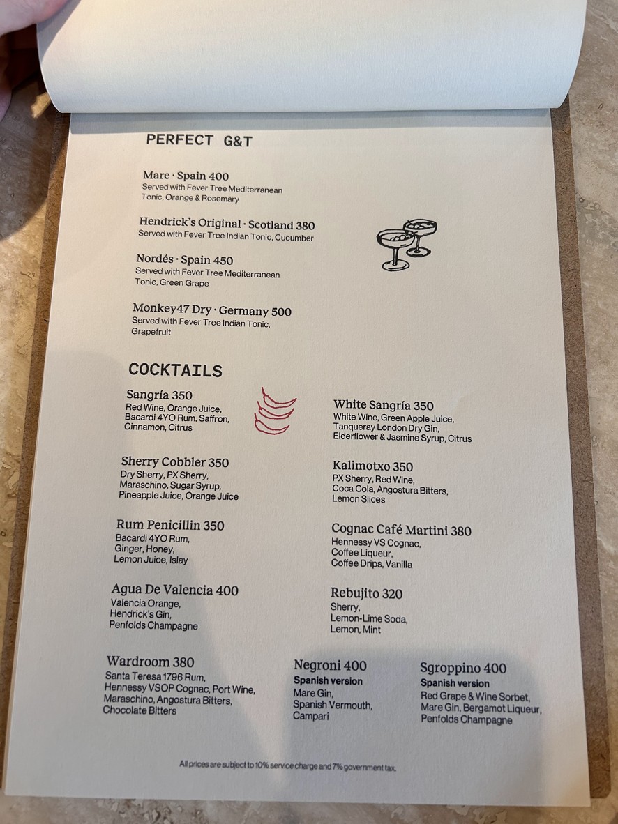 LUMA BANGKOK menu 3
