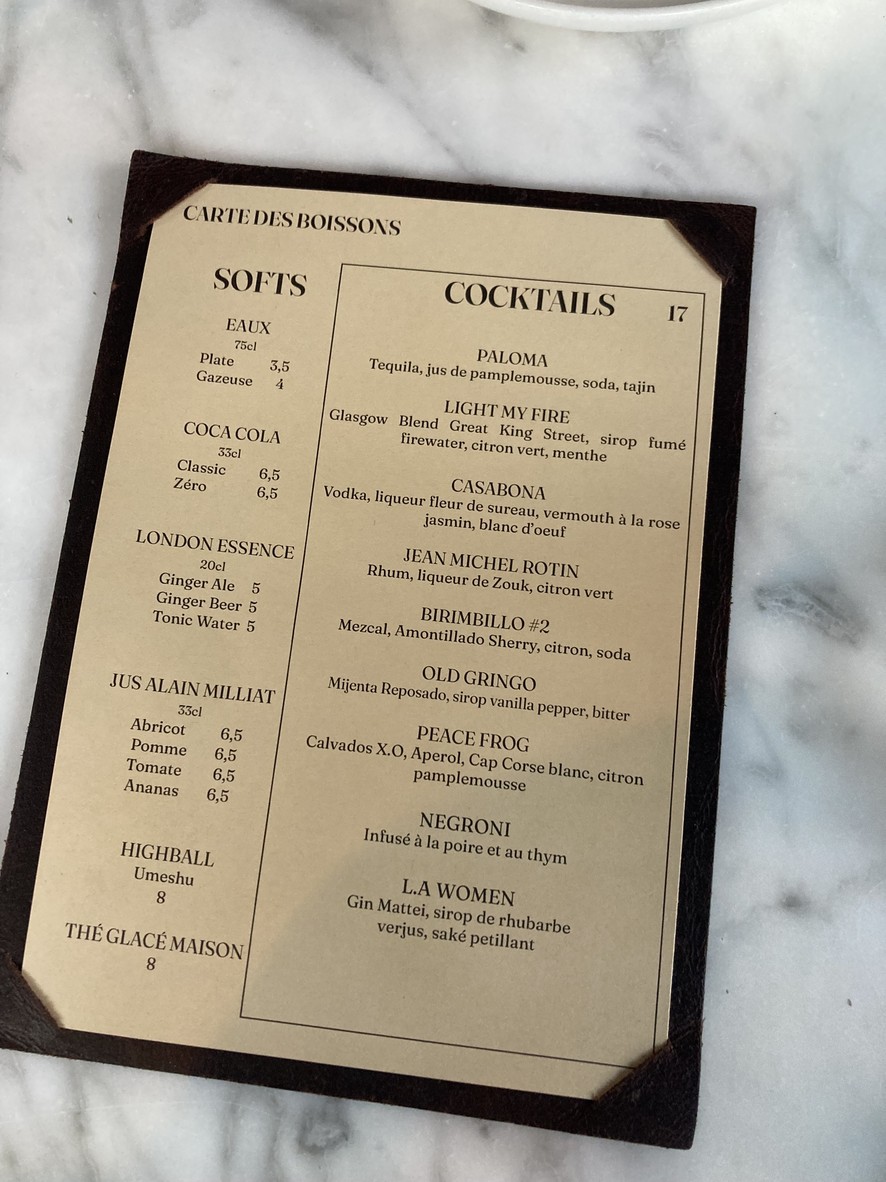 Caché menu 3