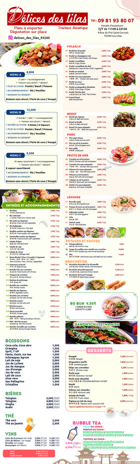 Aux Lilas Delights