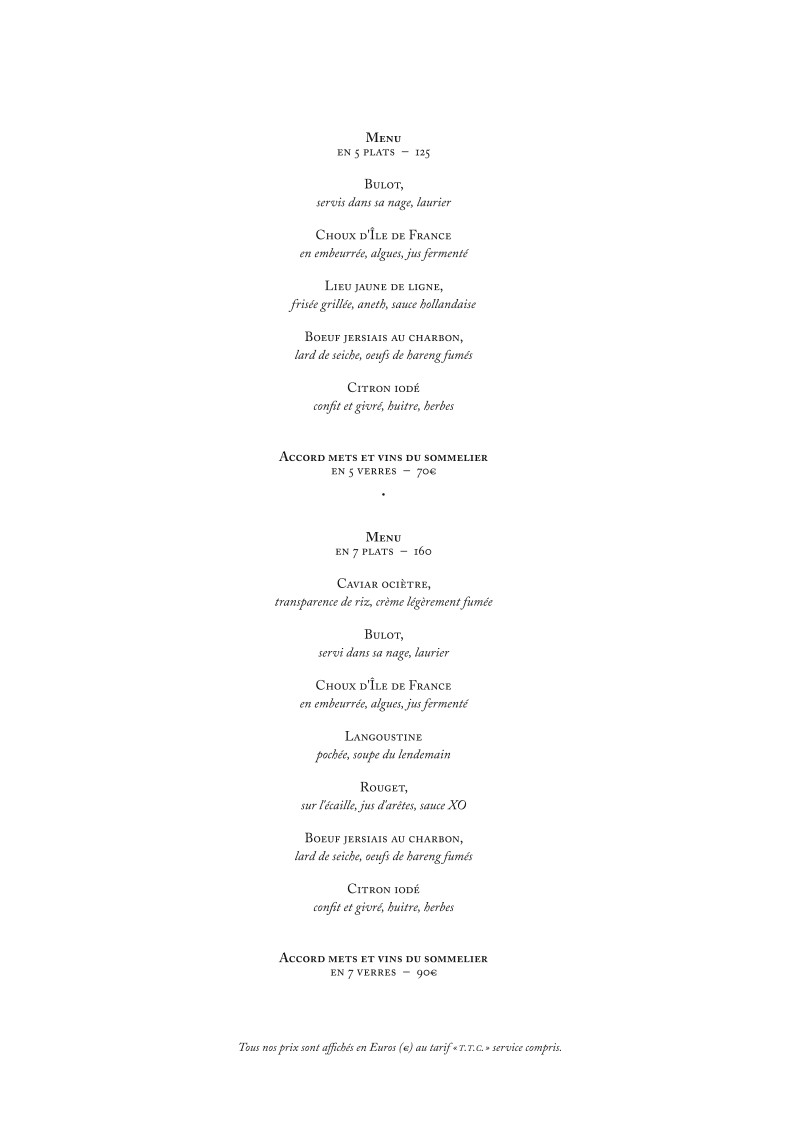 Geoélia menu 3