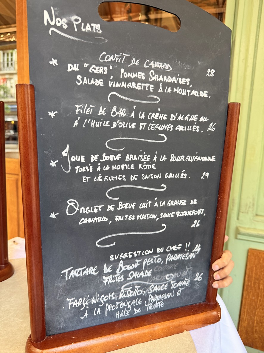 Café de la Butte menu 2