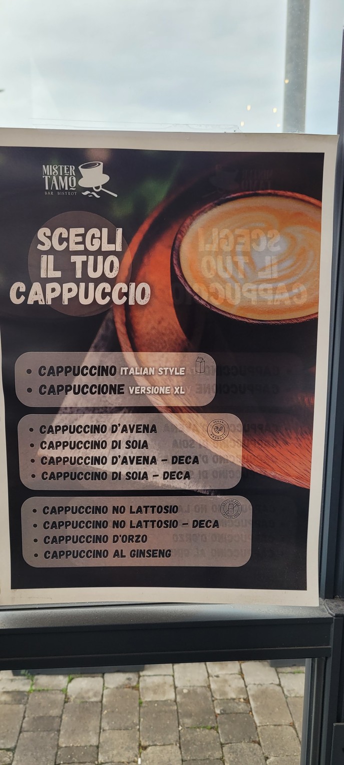 Mister TAMO menu 2
