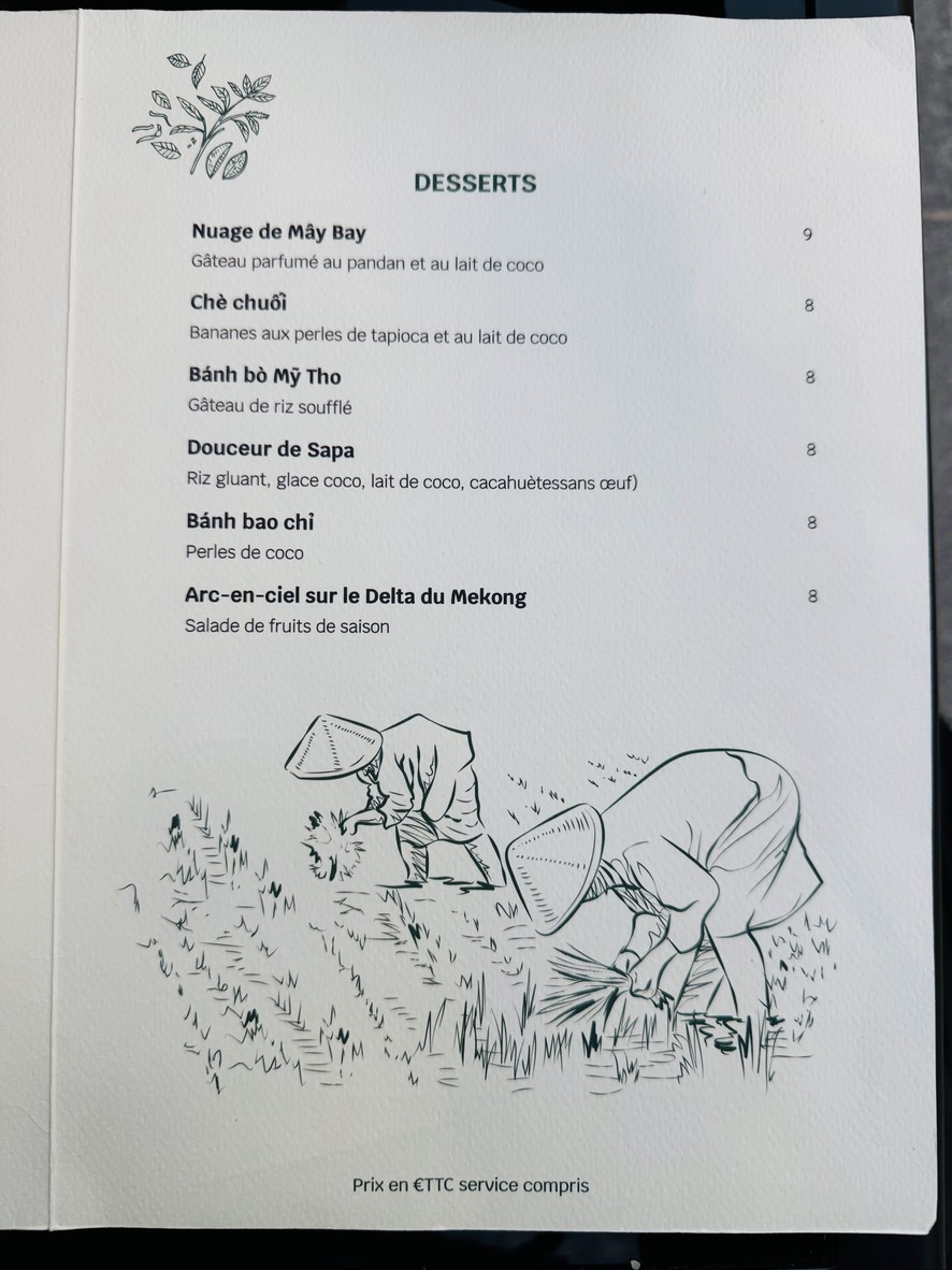 سماء الإبحار - مطعم فيتنامي نباتي فيغان menu 2