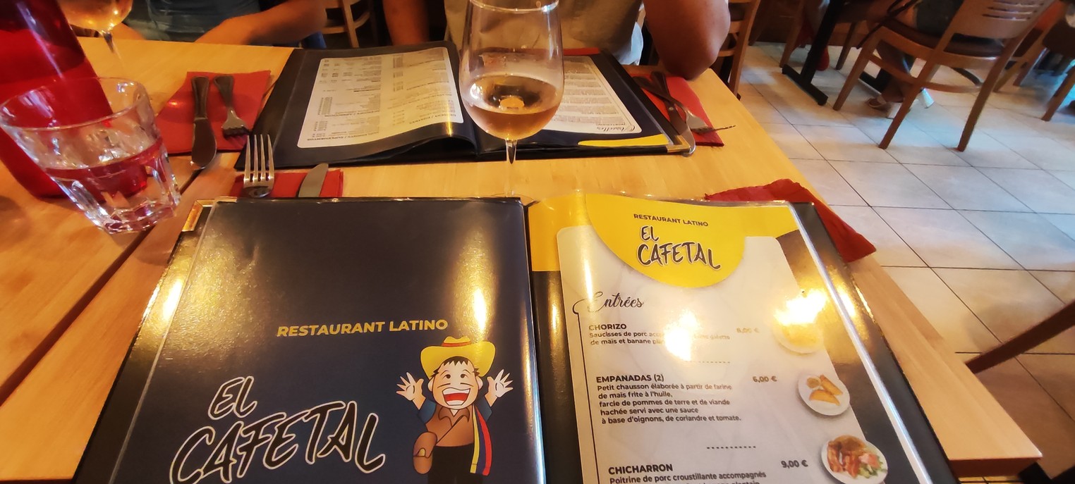 El Cafetal menu 1