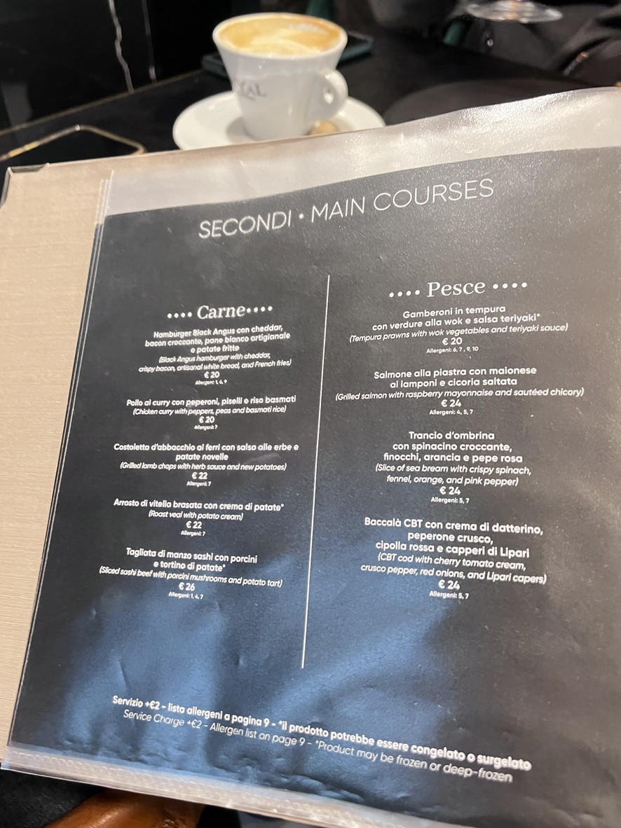RoYaL Art Cafè menu 4