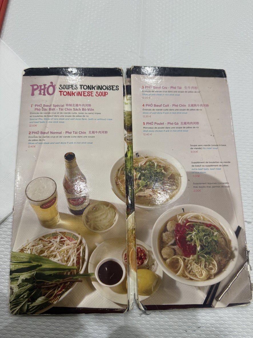 Phở Bánh Cuốn 14 menu 3