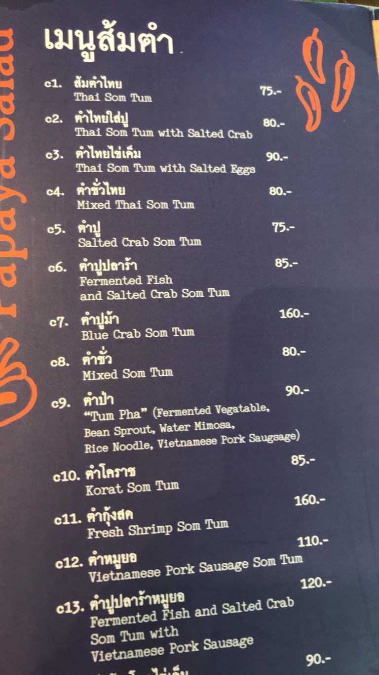 Ros'niyom Market Place Nanglinchee menu 3