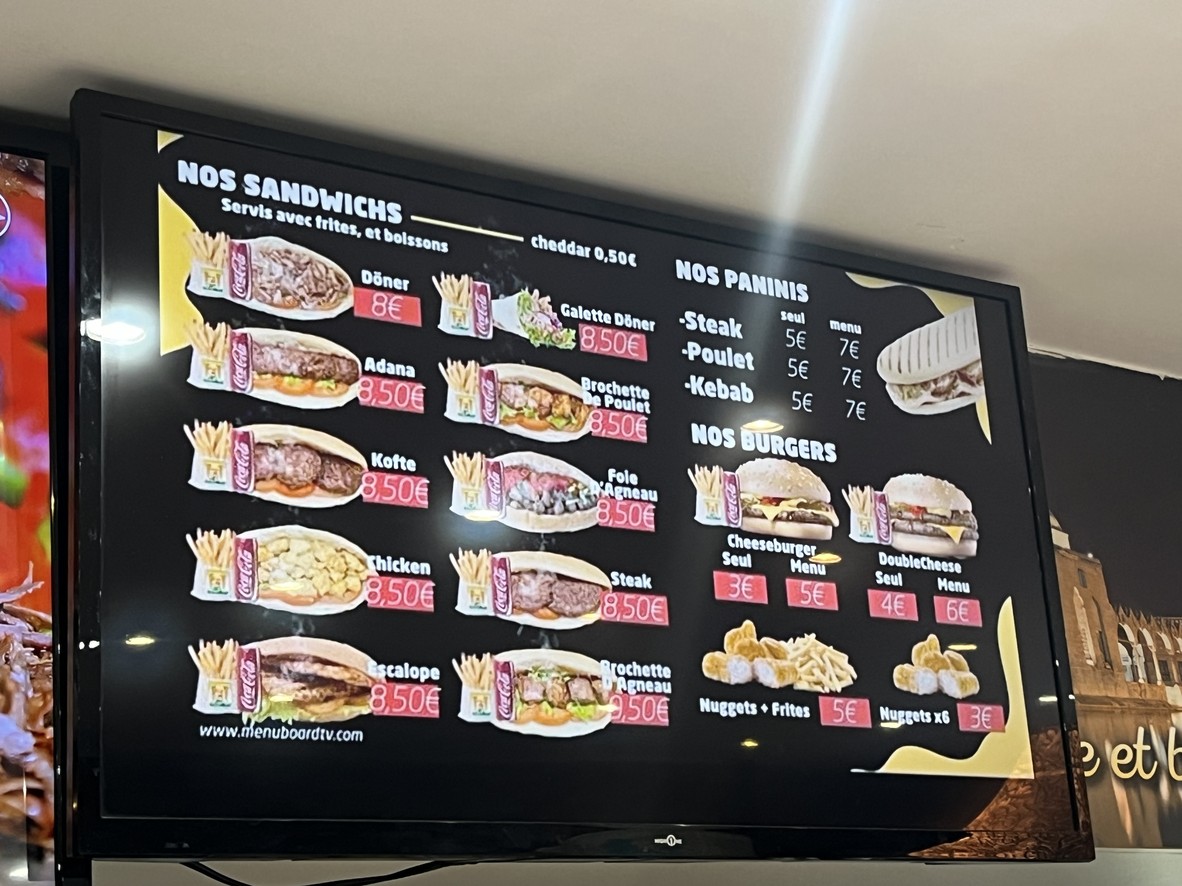 Köz Urfa menu 2