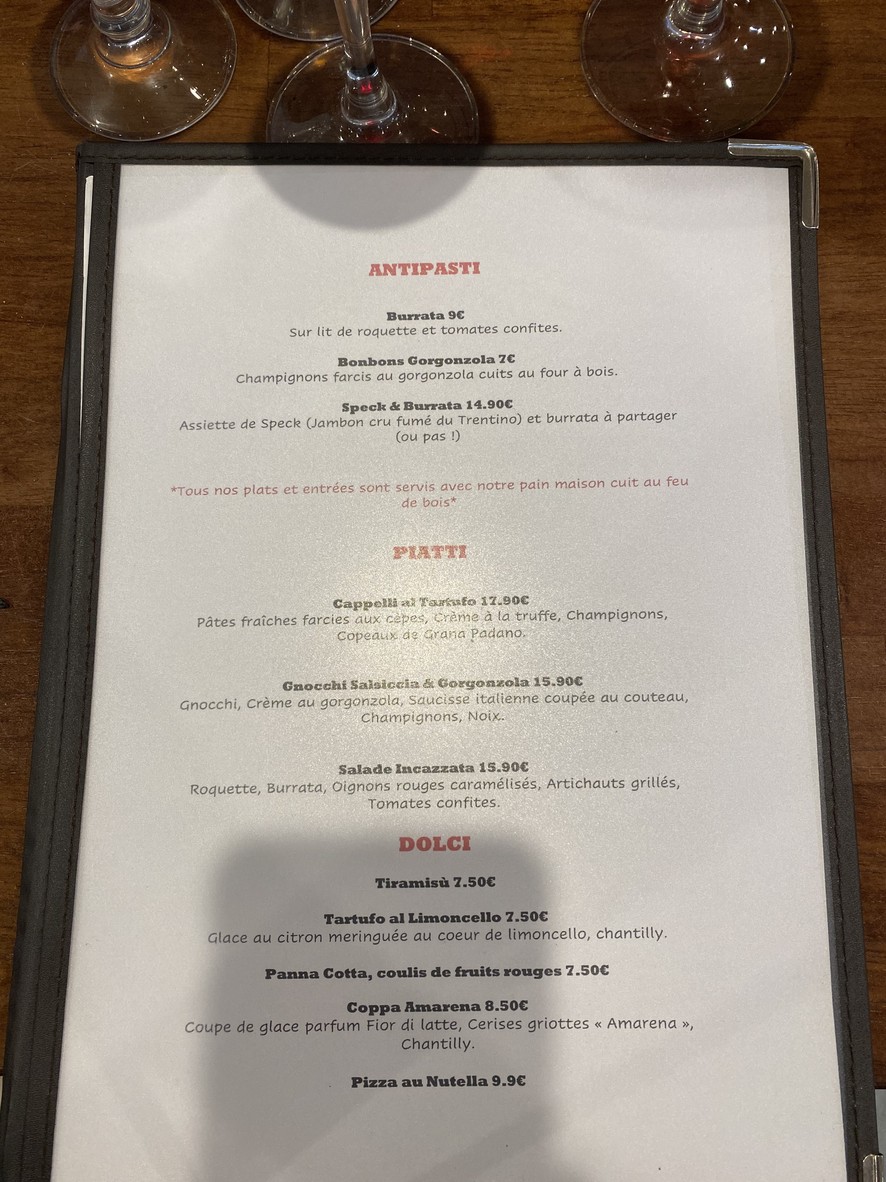 Brutti E Cattivi menu 1