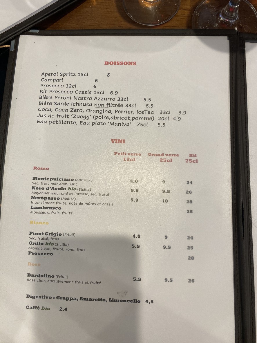 Brutti E Cattivi menu 4
