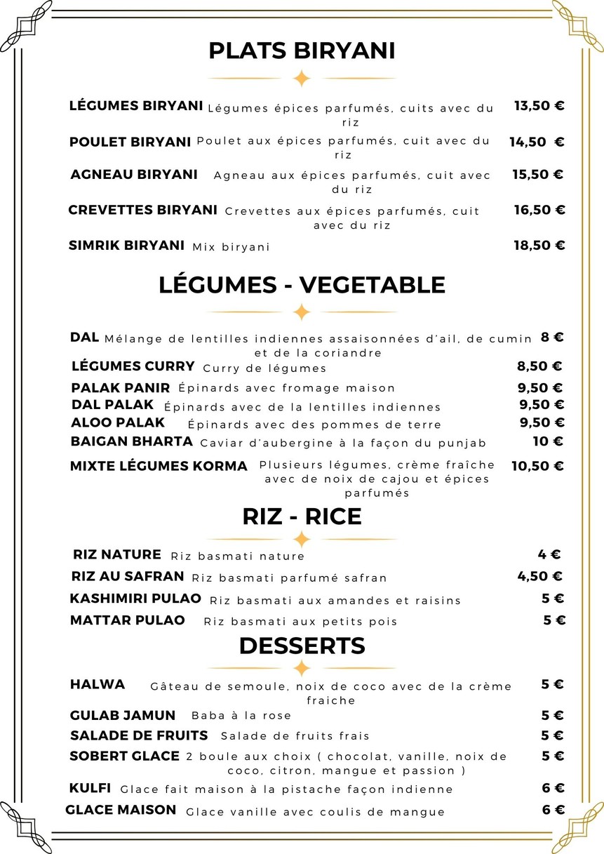 Simrik menu 7