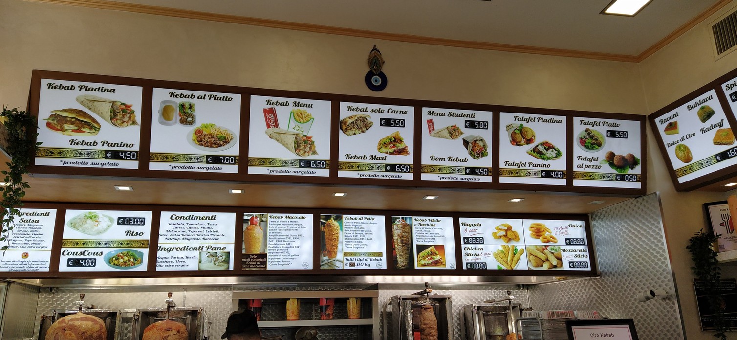 Ciro Kebab menu 2