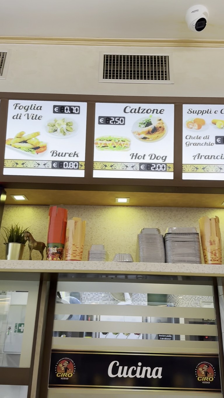Ciro Kebab menu 3