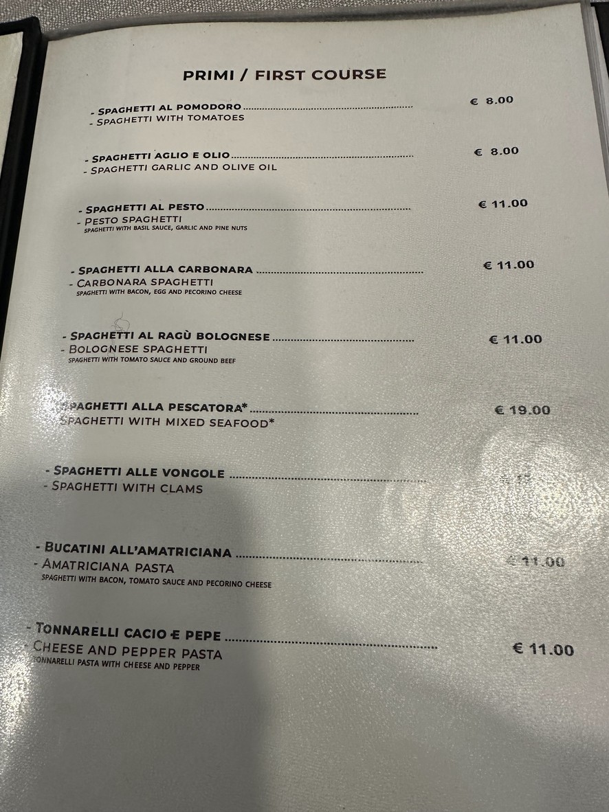 Ristorante Sant'Angelo menu 2