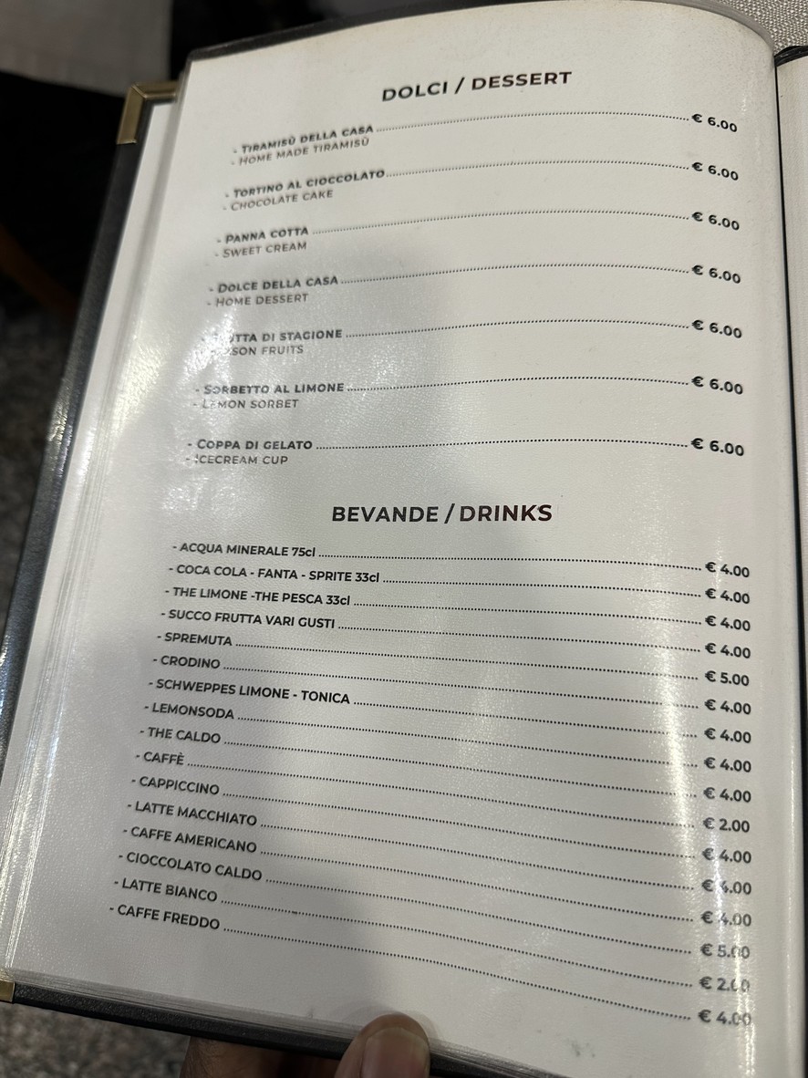 Ristorante Sant'Angelo menu 5