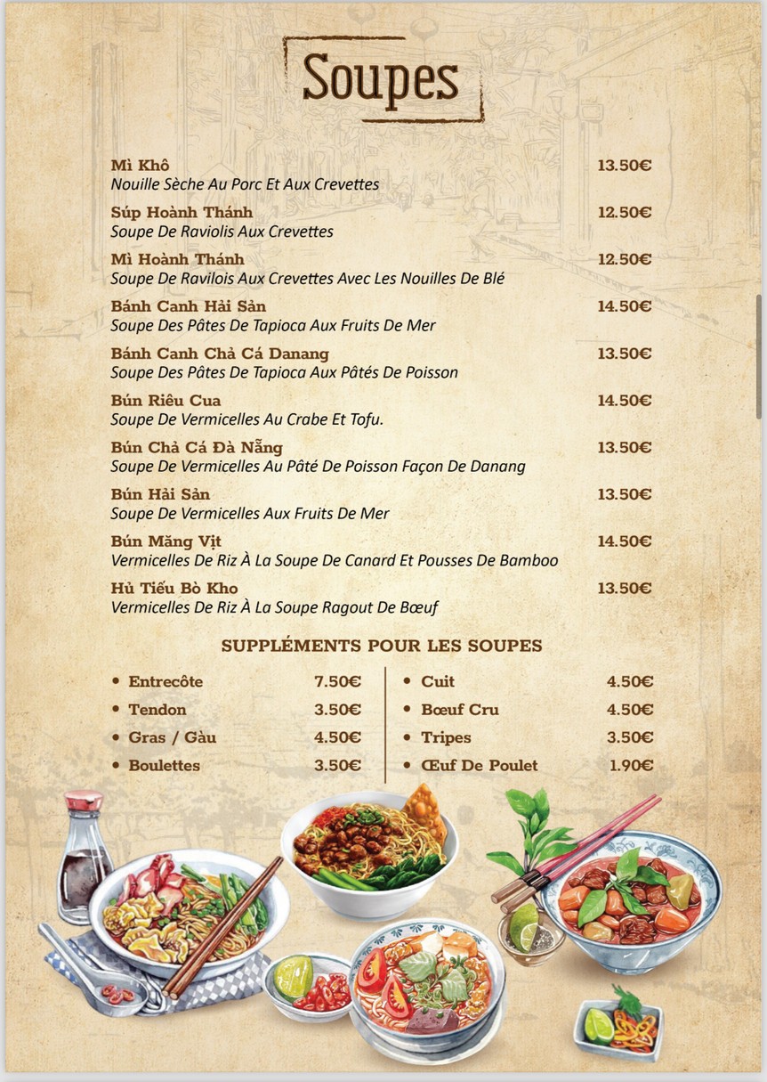 Ngon Ngon menu 2