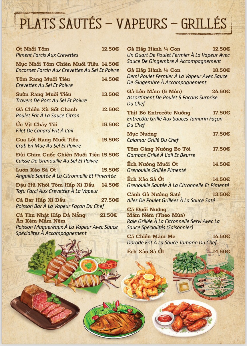 Ngon Ngon menu 5