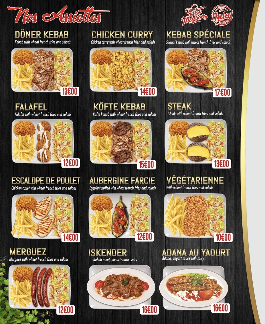 Best Istanbul Grill menu 1