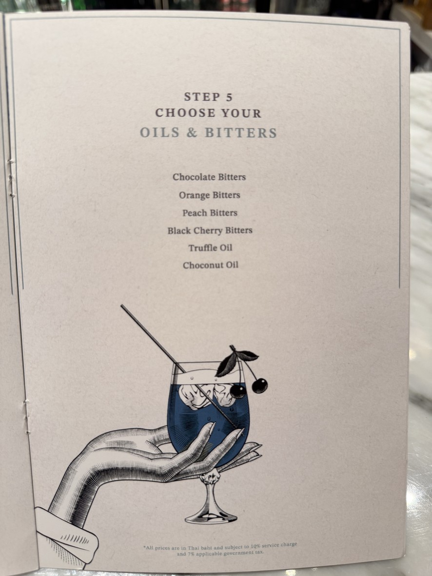 OXBO Bangkok menu 6