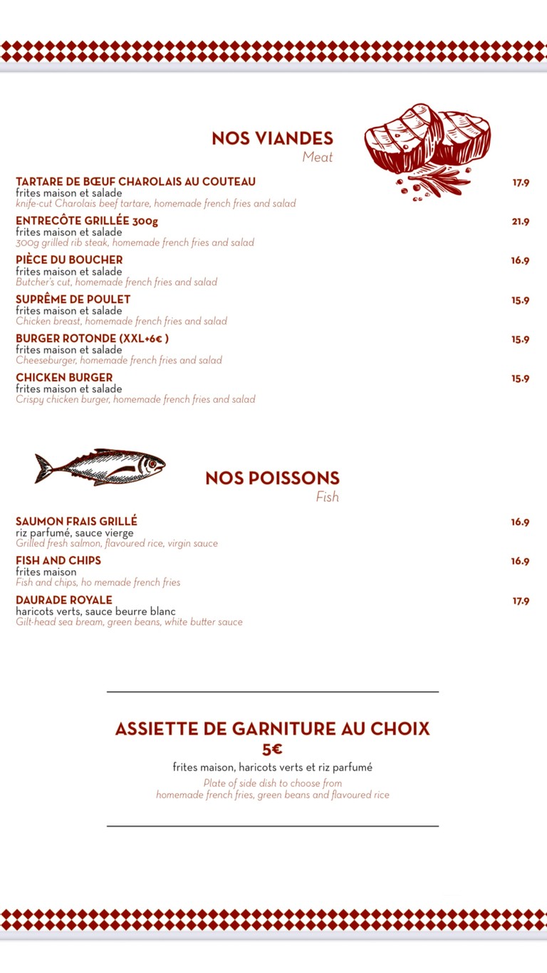 La Rotonde menu 3