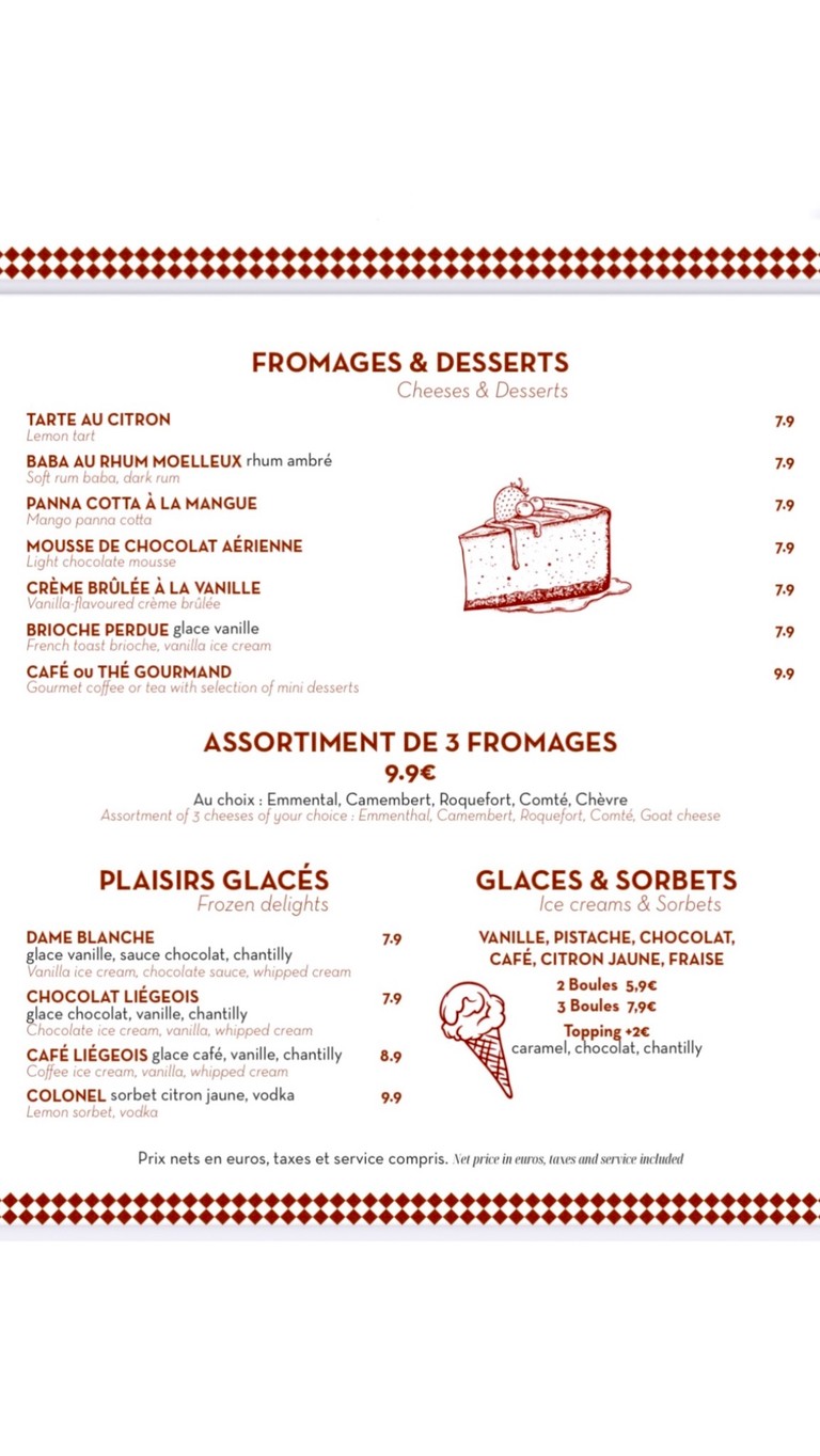 La Rotonde menu 4