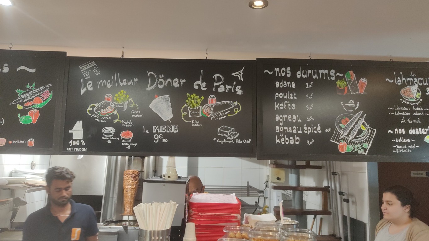 Le Sahan menu 2