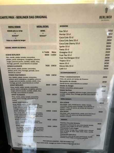 Berliner Das Original - Kebab