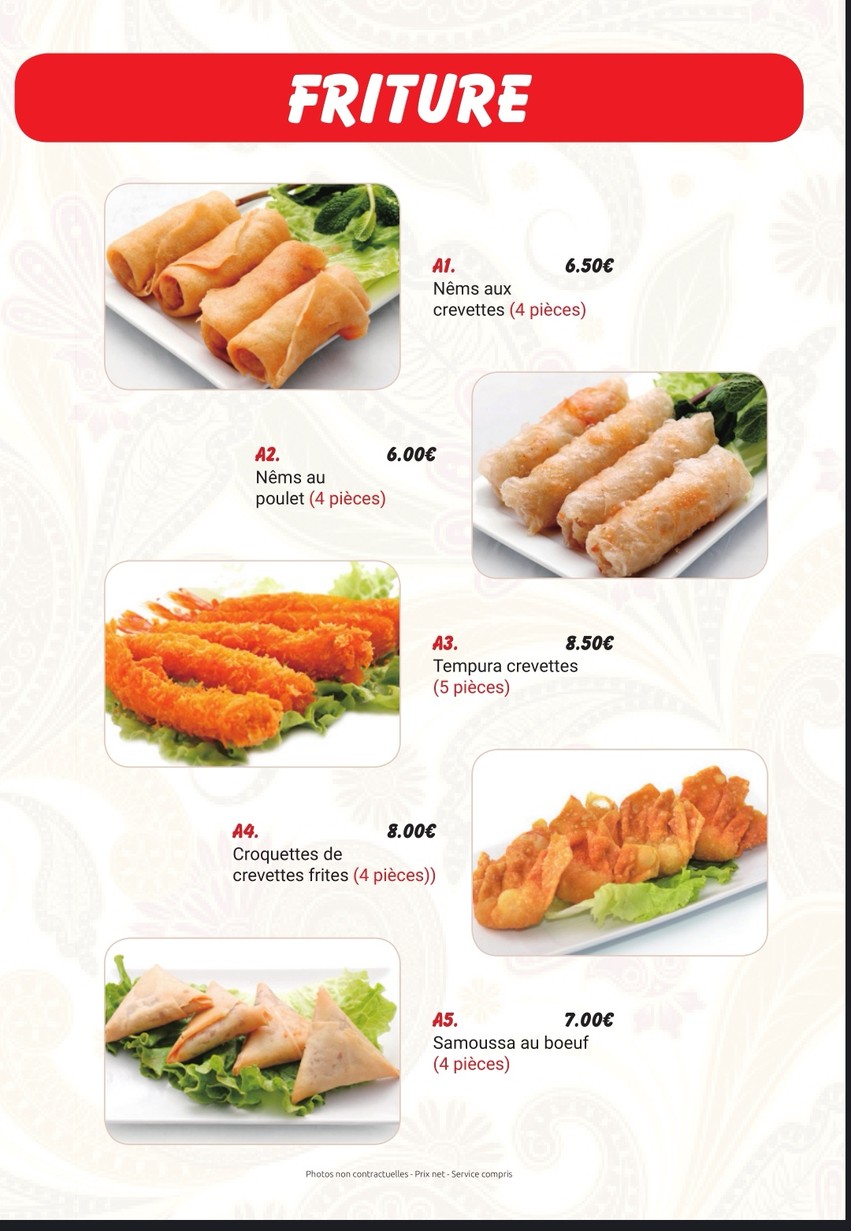 Pho issy menu 2