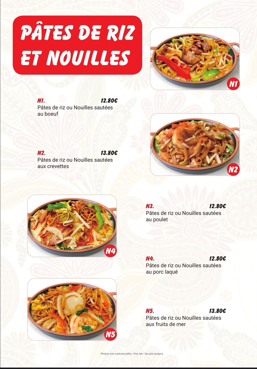 Pho issy menu 6