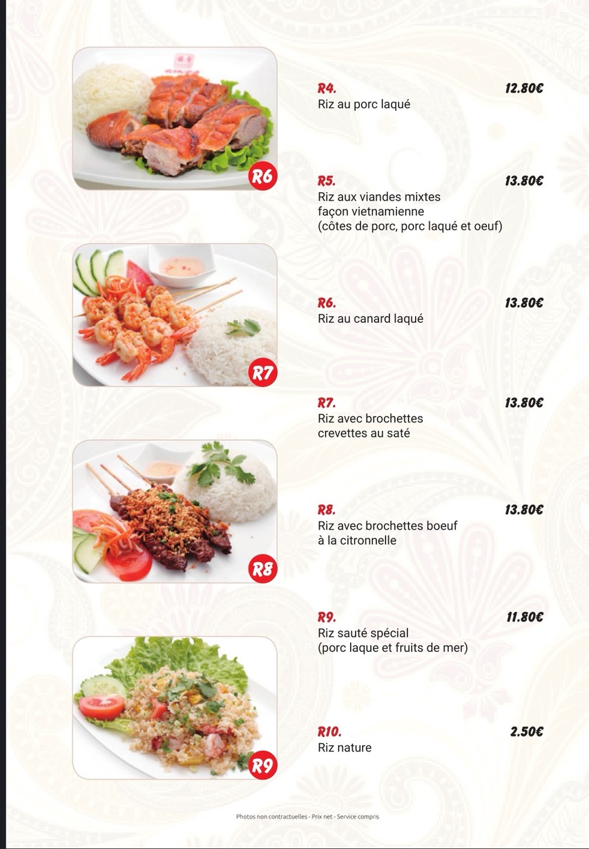 Pho issy menu 8