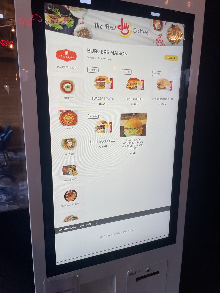 The First coffee menu 1