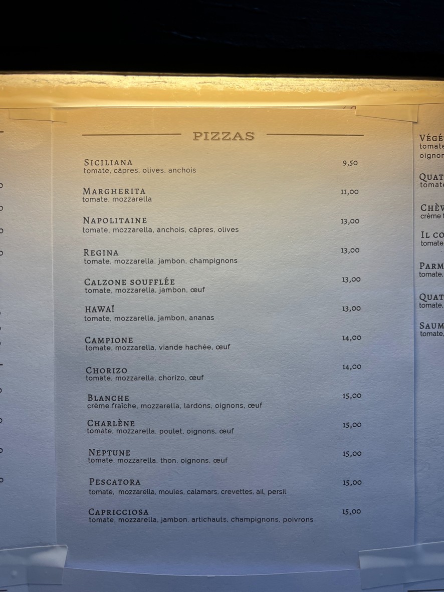Il Colosseo menu 2
