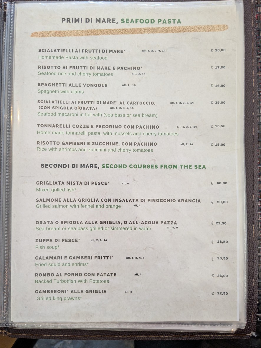 Antica Birreria Viennese menu 5