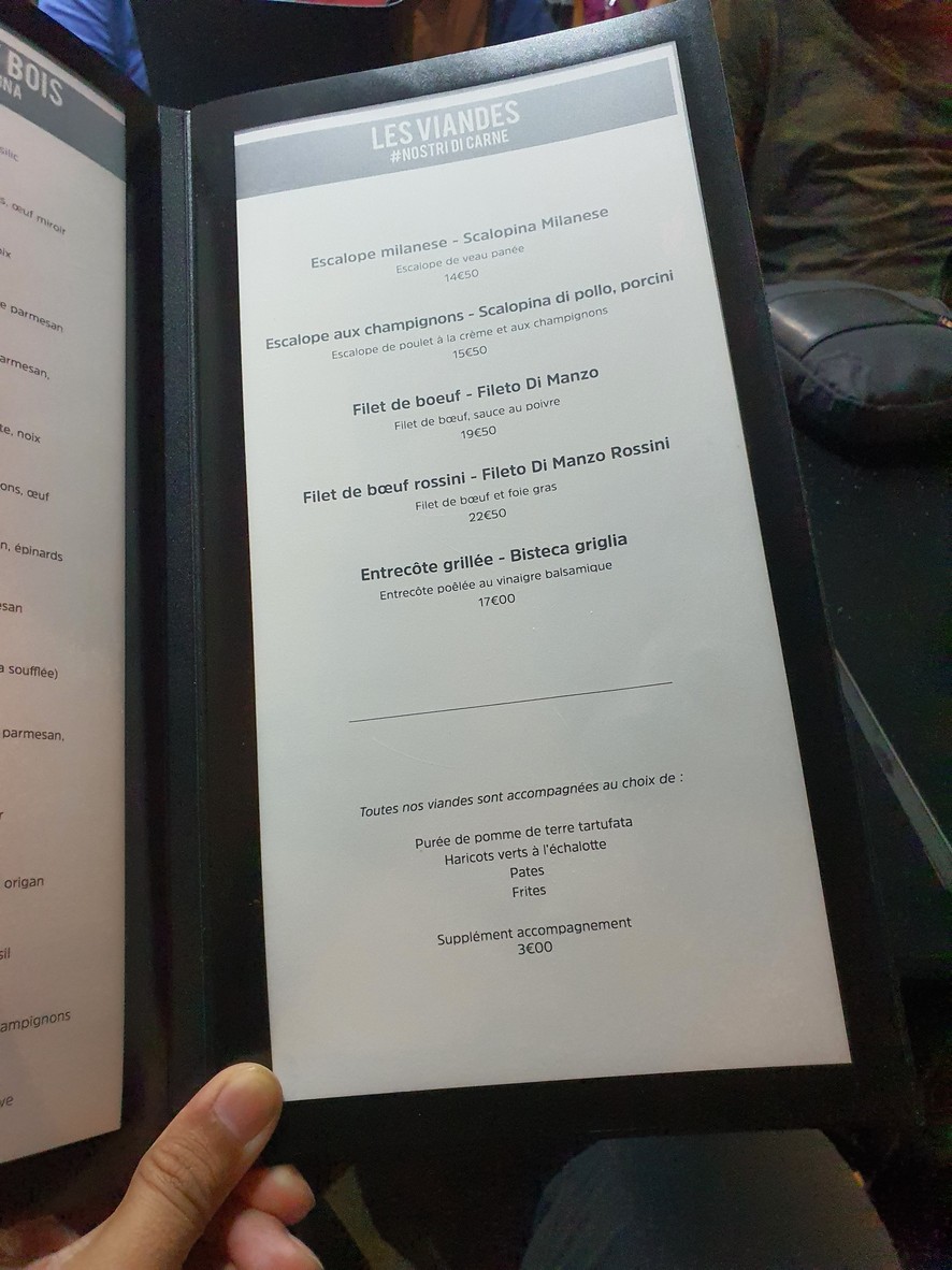 Fratello Restaurant Lounge menu 3