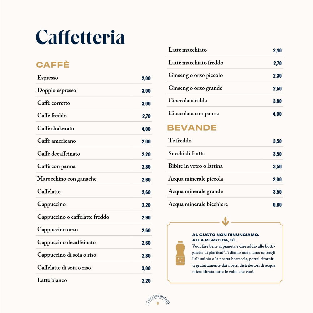 Il Gianfornaio - EUR menu 4
