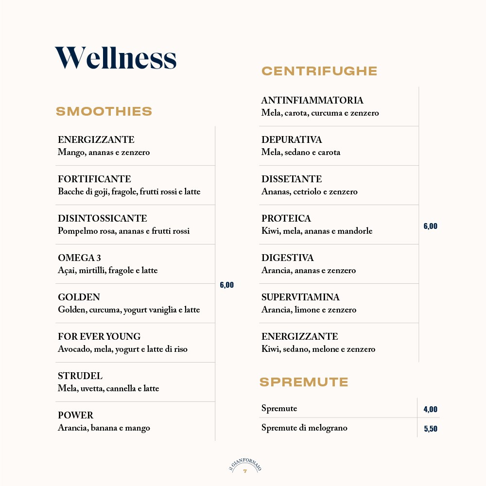 Il Gianfornaio - EUR menu 5