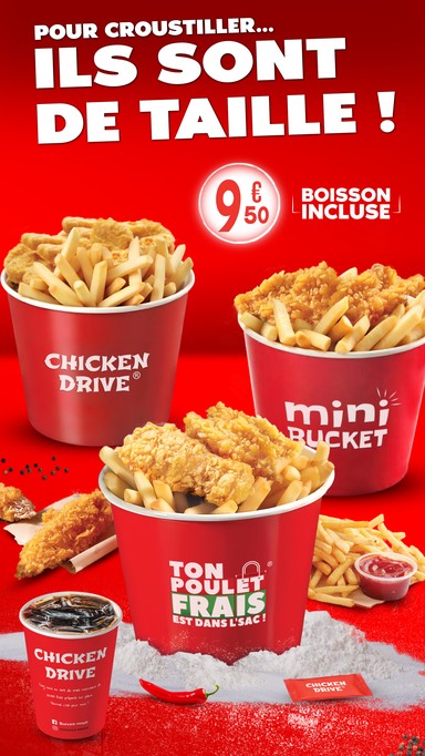 Chicken Drive Aubervilliers