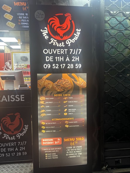 THE FIRST POULET MENILMONTANT