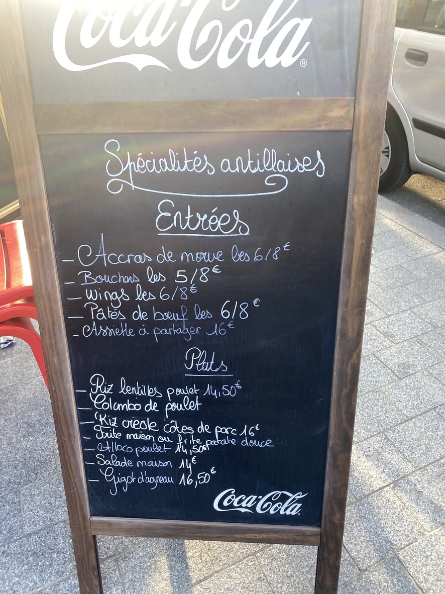 Cosy Sun menu 1