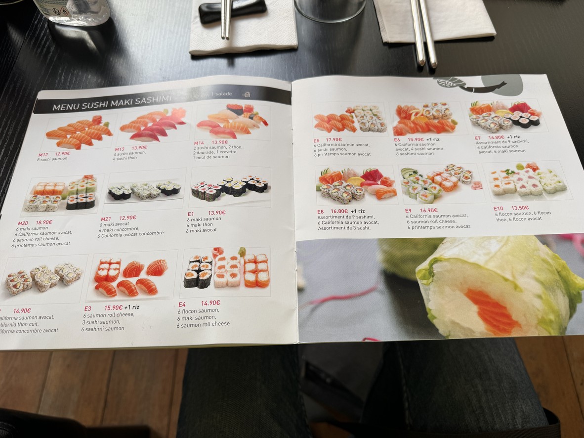 Oishi Sushi menu 4