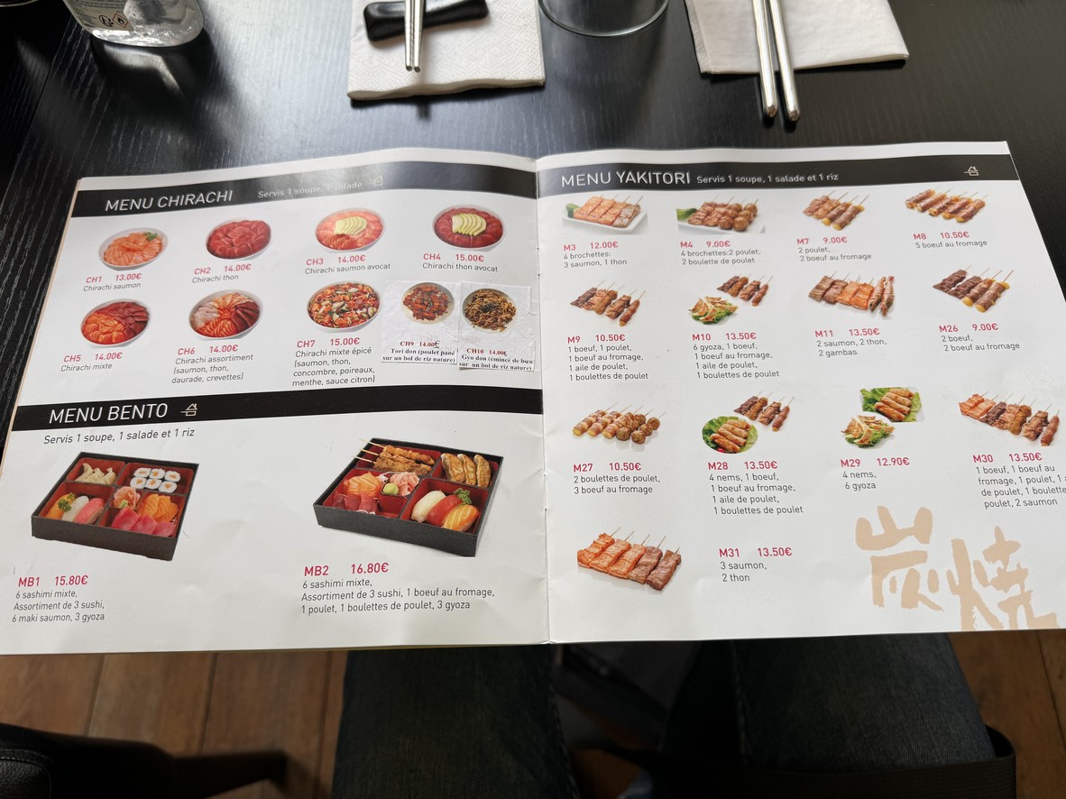 Oishi Sushi menu 6