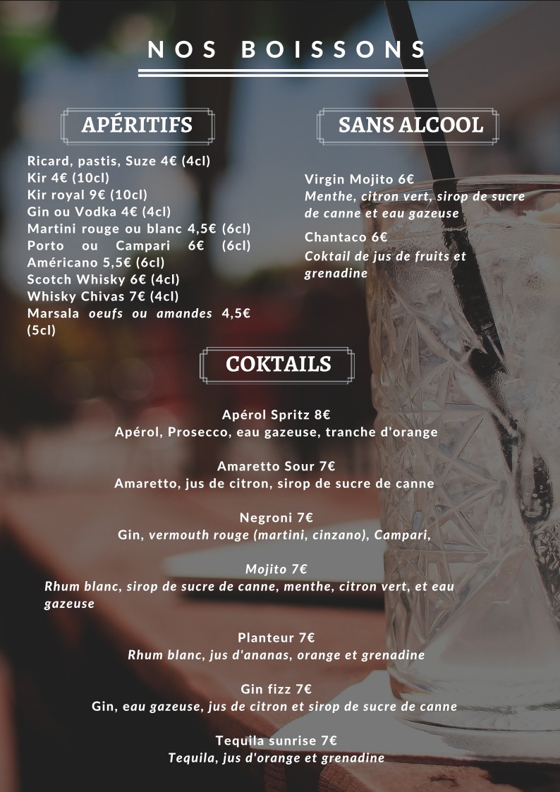 Pizzeria Santa Maria menu 6