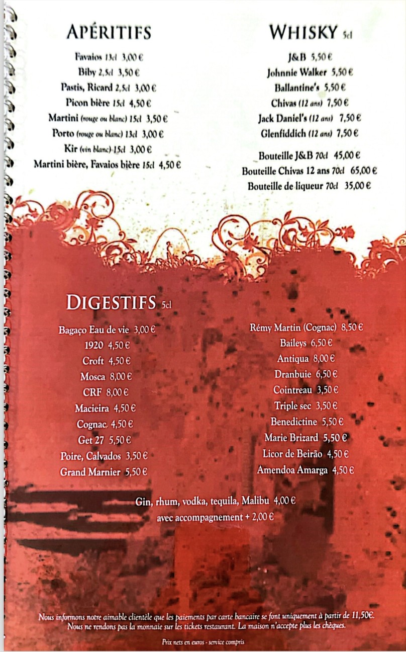 O Argoselo menu 1