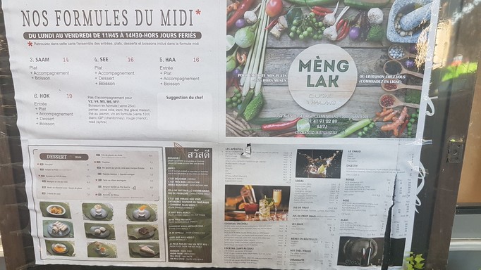 Menglak bistrot thai